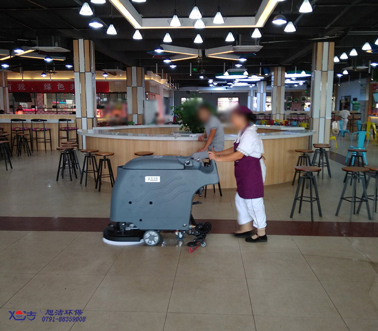 辦公大樓食堂保潔，食堂專(zhuān)用洗地機
